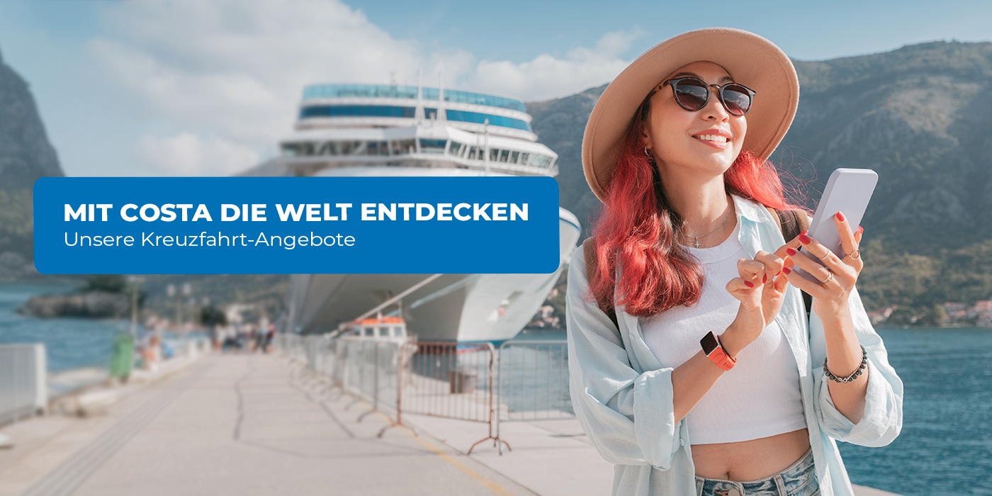 Grafik - Unsere Costa Kreuzfahrt Angebote (Mobile Version)
