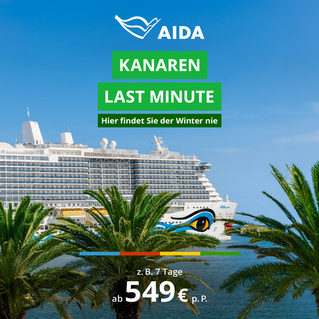 aida kanaren last minute - quadratisch