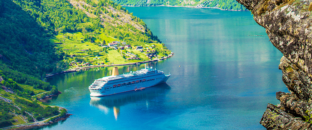 Flydalsjuvet at Geranger fjord, Norway