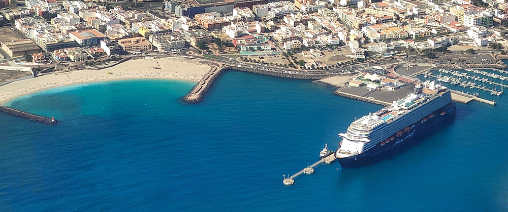 Puerto del Rosario city, Fuerteventura island, Canary Islands, Spain