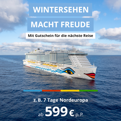 Wintersehen macht Freude - AIDA Special (Grafik)
